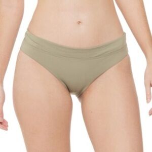 New prAna Wonen’s Summer Wave Bikini Bottoms Sweet Agave Size Large NWT